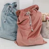 Personalised Luxury Velvet Santa Sack - Dusty Pink - Image 4